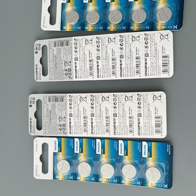 Cr1220 3v Minicells Philips Button Cell Battery High Capacity Primary Lithium Cell