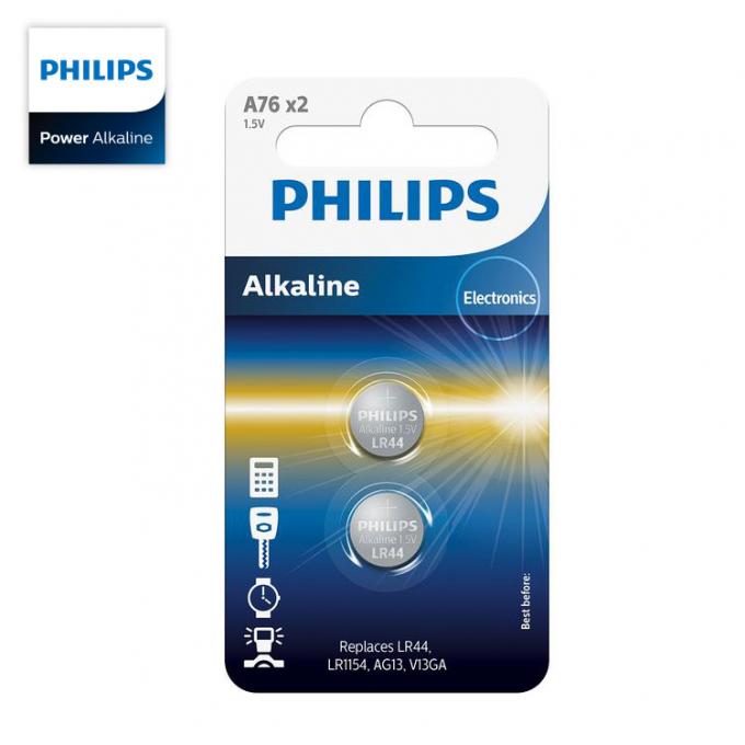 Αλκαλικά Minicells μπαταριών κουμπιών της PHILIPS για την καθημερινή χρήση